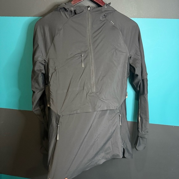 Lululemon Black Performance Jacket Senseknit Composite Running Jacket - Picture 6 of 13